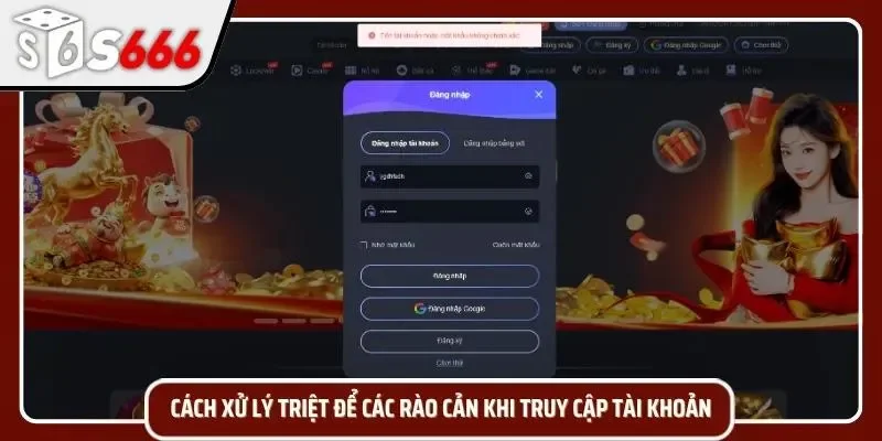 Phần lớn lỗi đăng nhập đều có thể xử lý trong vài phút