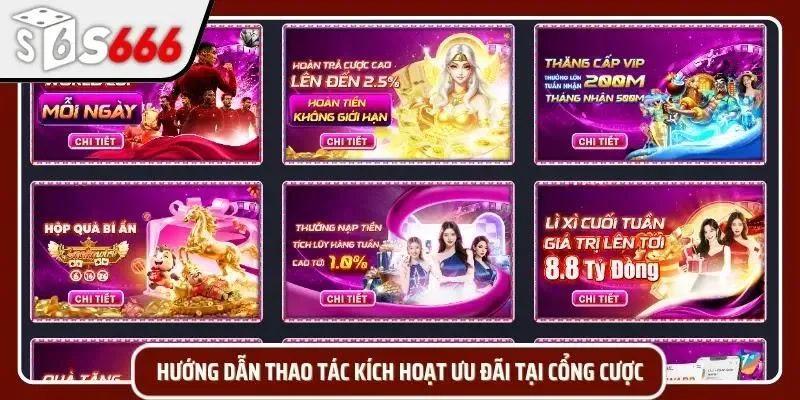Đúng thứ tự thao tác, quà sẽ tự động về ví
