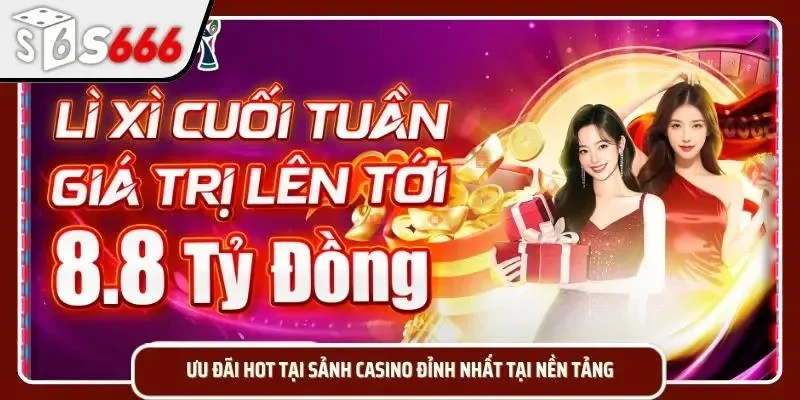 3 ưu đãi cực hot tại sảnh PA casino